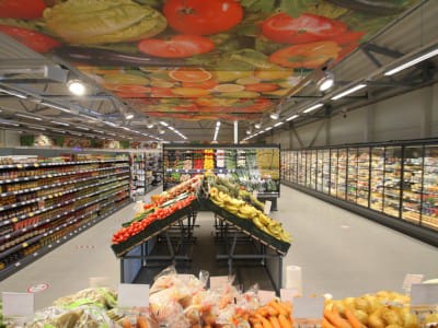Команда VVN доставила оборудование и выполнила монтажные работы в новом магазине сети магазинов «ТОП» в Сигулде.12